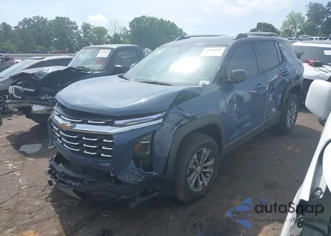 2025 Chevrolet Equinox Fwd Lt из США, поврежденный, VIN 3GNAXHEG1SL178520